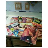 Assortment of adult magazines