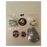 Dick Tracy pin, Popeye pin, McDonald