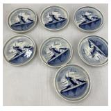 Delft coasters from Holland
