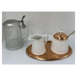 Baker, Hart and Stuart sugar and creamer set