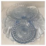 Cambridge blue dishes