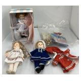 Dolls including little Debbie, and vogue clothes