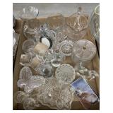 Assorted glassware