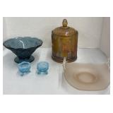 Assorted colored glass