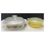Lot of Casserole Dishes with Lid