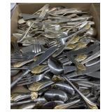 Lot of silver silverware