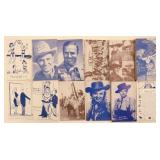 Vtg Postcards of Cowboys, Indigenous People,