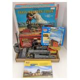 Vtg Model Trains & Supplies incl Western Express,