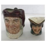 Royal Doulton Toby Jugs Simon Cellarer & Dirk