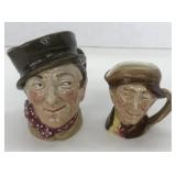Royal Doulton Toby Jugs Sam Weuller and Arry