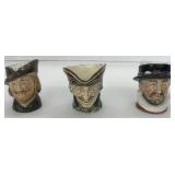 Royal Doulton Toby Jugs Dick Turpin and Others