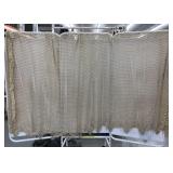 White Thrown Blanket 90 x 90 inches