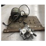 1/4 HP SUNLIGHT electric motor mounted on board