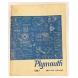 Vtg Plymouth 1967 Service Manual