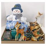 Flat of Christmas Decorations