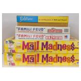 Board Games incl Vtg Yahtzee, Mall Madness &
