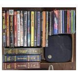 Flat of Various DvDs