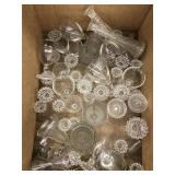 Lot of various glassware