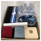 Flat of assorted jewelry boxes
