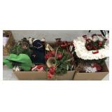 Large lot of miscellaneous Christmas decorations