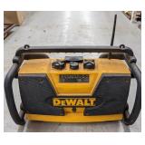 DeWalt AM FM Radio and Auxiliary Speaker