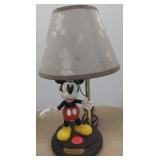 Vintage mickey mouse animated table lamp