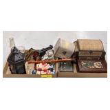 Flat of Table Decorations and Trinket Boxes