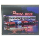 Tin sign Lucinda Lewis- Roadside America 16" x 12