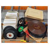 Lot of 45 and 78 RPM Records