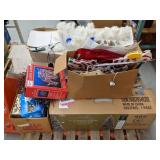 Pallet of Christmas Decorations