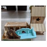 Wooden Knick Knack Decorations