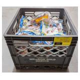 Crate of Sealed and Open McDonald