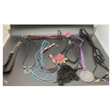 Costume jewelry necklaces and more necklaces