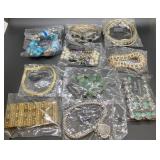 Assorted new bracelets costume jewelry