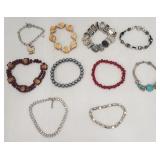 Costume jewelry bracelets