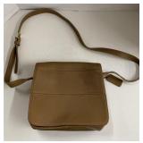 Tan coach purse