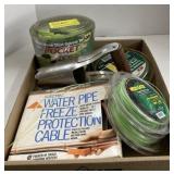 50 ft pocket , weed eater line, electric water