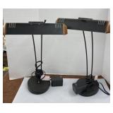 Desk lamps 
18" high