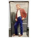 James dean life size print
 34"x76"