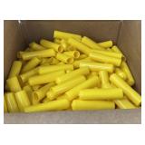 Box of yellow handle holders