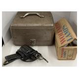 Soldering gun craftsman box, and wolfard lamp