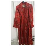 Peony brand Shanghai China oriental robe with