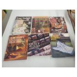Assorted quilt books