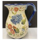 Flora pamela Gladding Ceramic Pitcher/Flower V