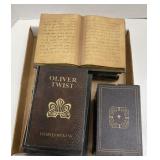 Storage book looking boxes