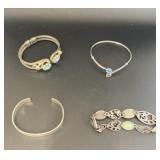 Costume jewelry bracelets