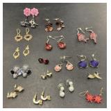 Assorted earrings costume jewelry