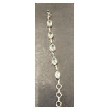 16.6 grams  Sterling silver bracelet