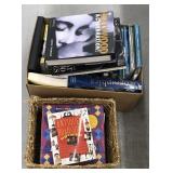 Lot of books including coffee table books and