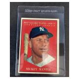1961 Topps Mickey Mantle MVP #475 card